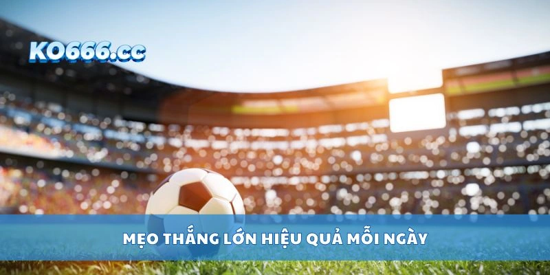 Mẹo thắng lớn hiệu quả mỗi ngày