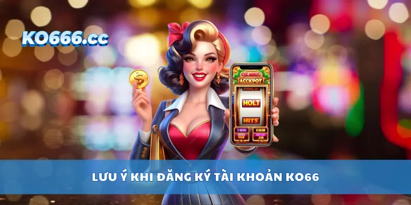 Lưu ý khi đăng ký tài khoản KO66